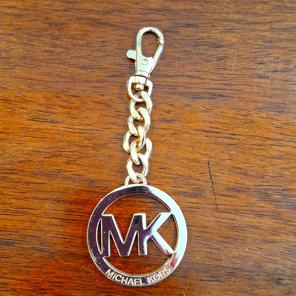 Michael Kors Bag Charm or Key Chain in Goldtone - Picture 1 of 1